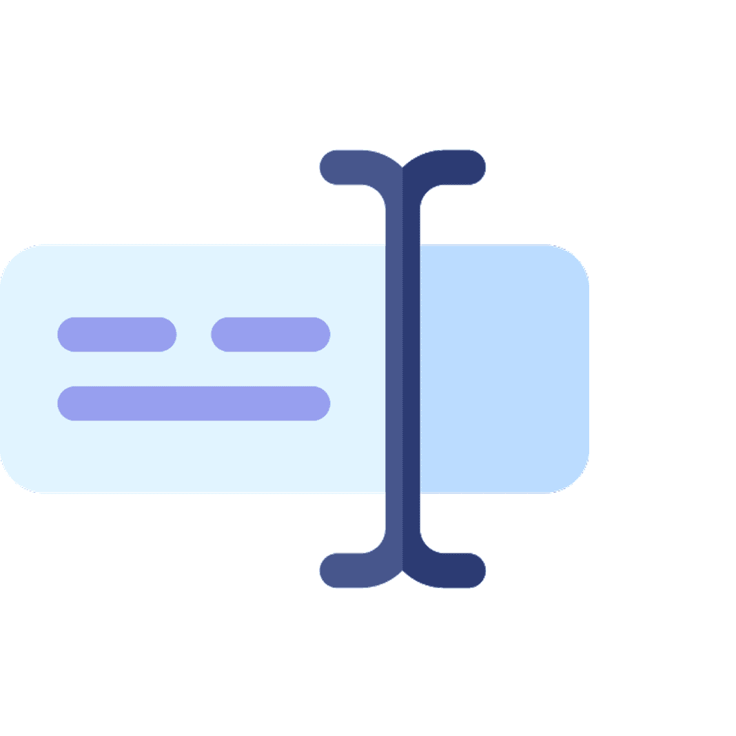 Design component process step icon