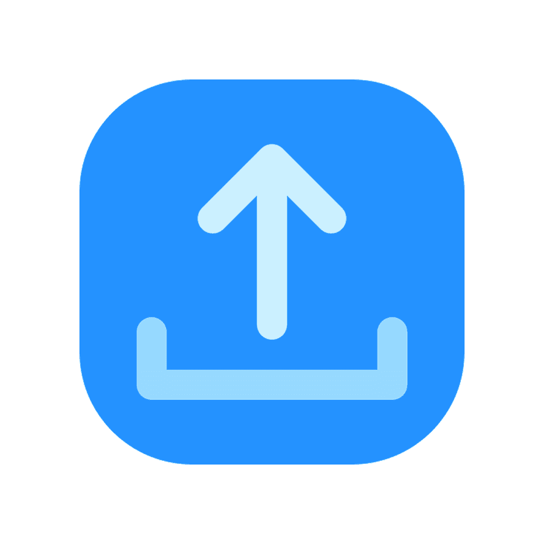 Publish component process step icon