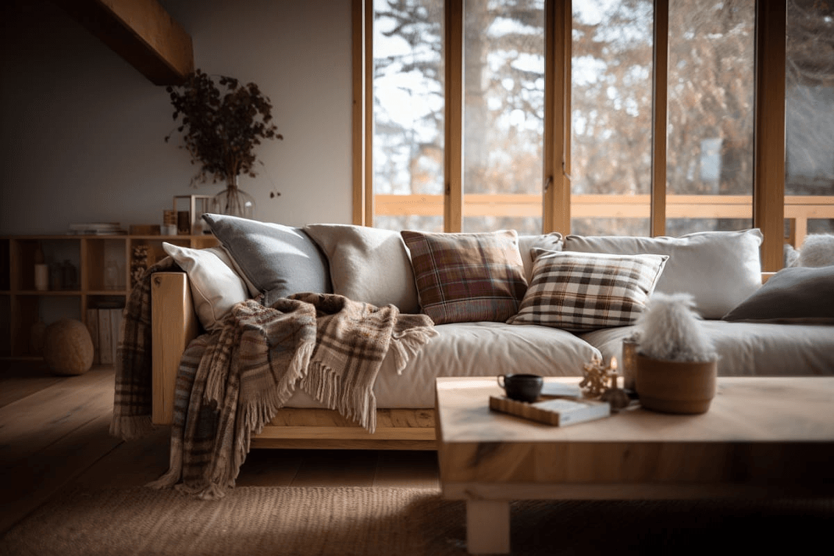 Cozy living room interior